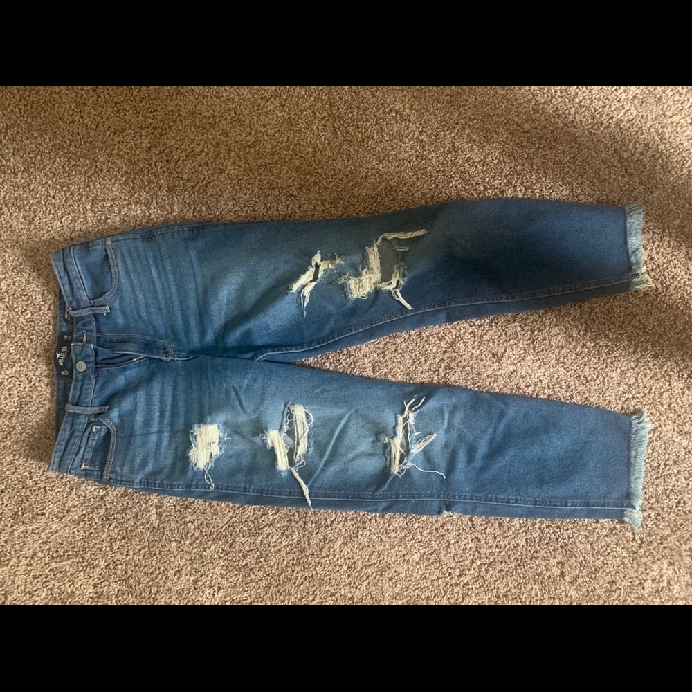 High rise mom jeans